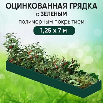 Грядка зеленая (1,25 х 7)